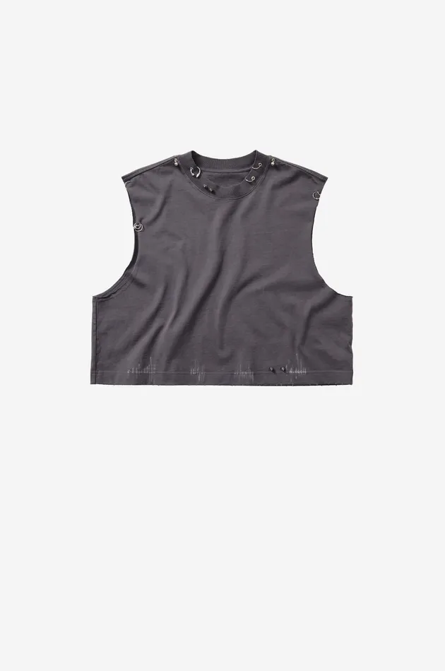 Оверсайз майка METAL PIERCING