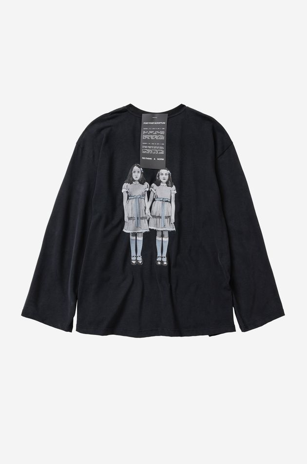 Оверсайз лонгслив SHINING TWINS