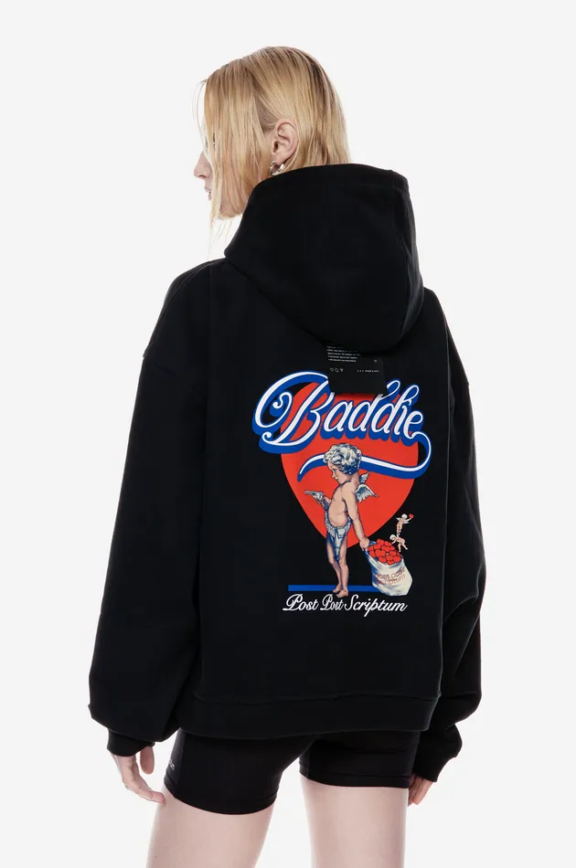 Худи С Принтом "BADDIE"