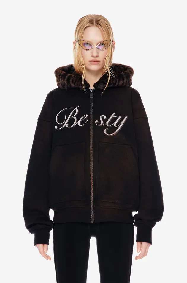 Зип Худи с Принтом BESTY