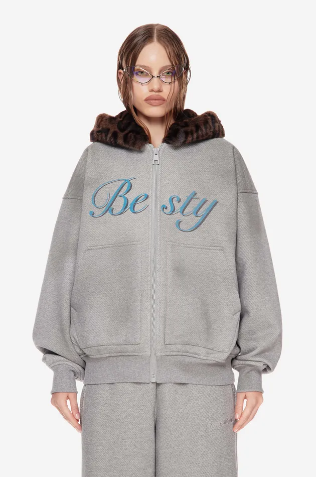 Зип Худи с Принтом BESTY