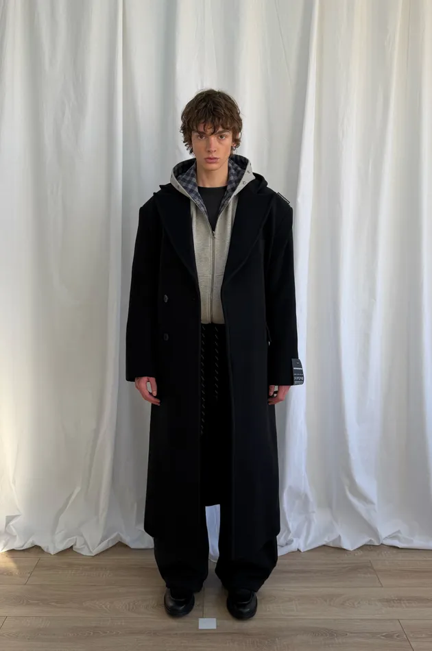 Шерстяное пальто FASHION VOLUME