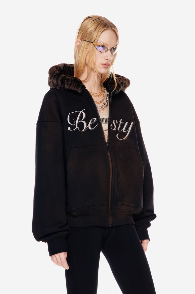 Зип Худи с Принтом BESTY