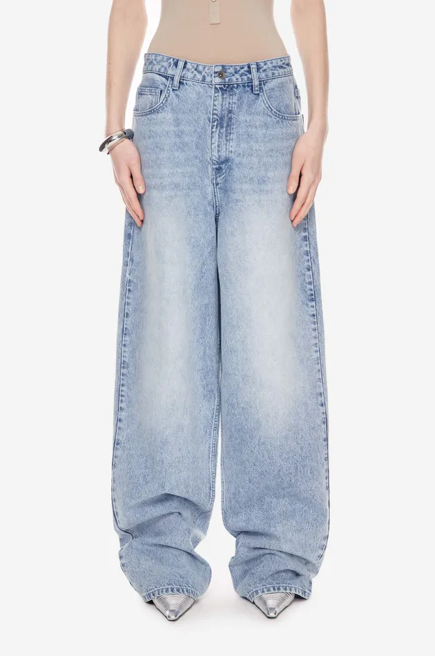 Fit широкие джинсы завышенной посадки