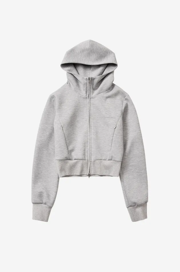 Укороченный худи на молнии COMFORT CODE