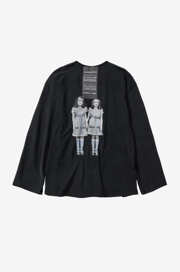 Оверсайз лонгслив SHINING TWINS