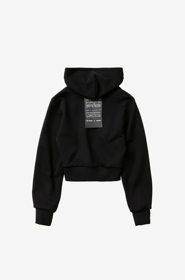 Укороченный худи на молнии COMFORT CODE