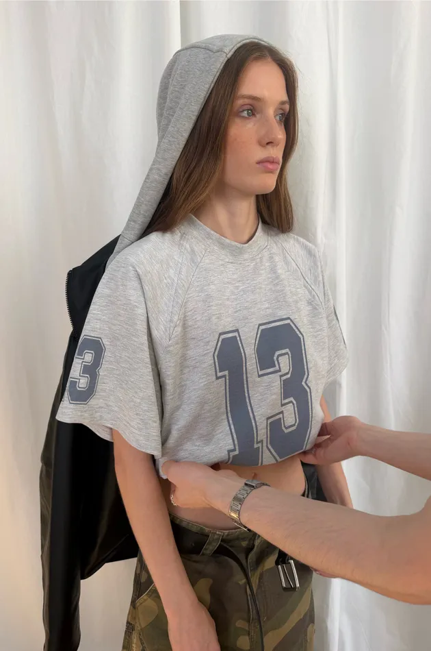 Хлопковая футболка UNIT 13