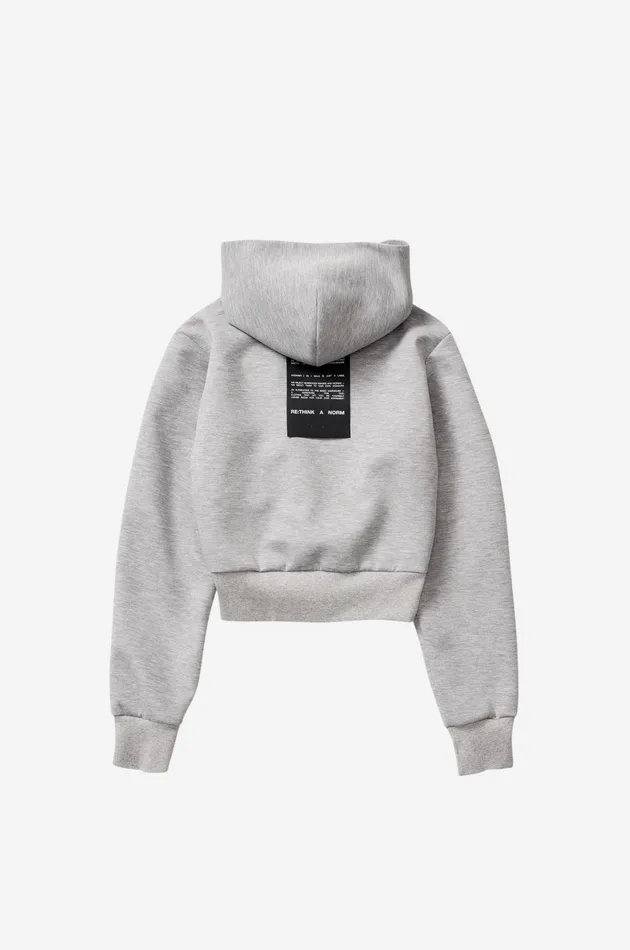 Укороченный худи на молнии COMFORT CODE