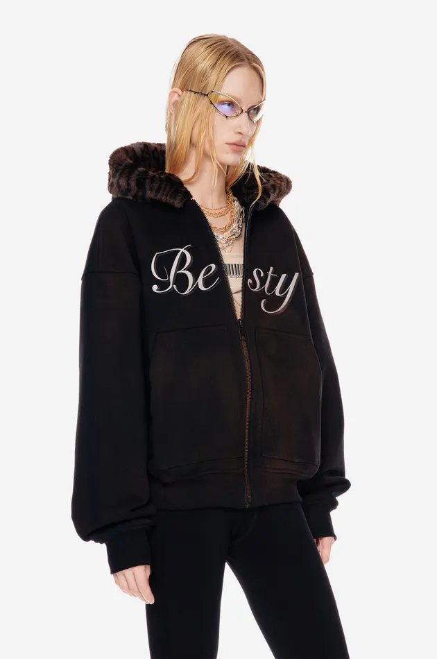 Зип Худи с Принтом BESTY